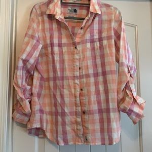North Face Plaid Shirt